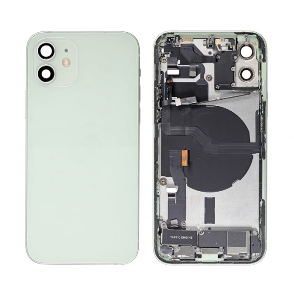 iPhone 12 Housing with Small Parts Pulled Green