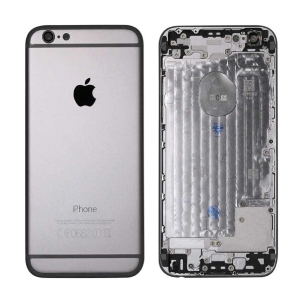 iPhone 6 Housing without small Parts HQ Silver