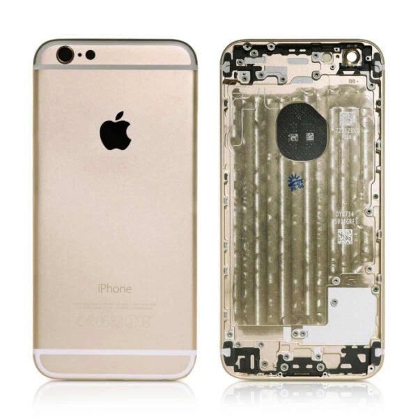 iPhone 6 Housing with small Parts HQ Gold