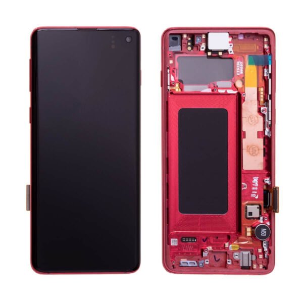 Samsung Galaxy S10 Display Original Red