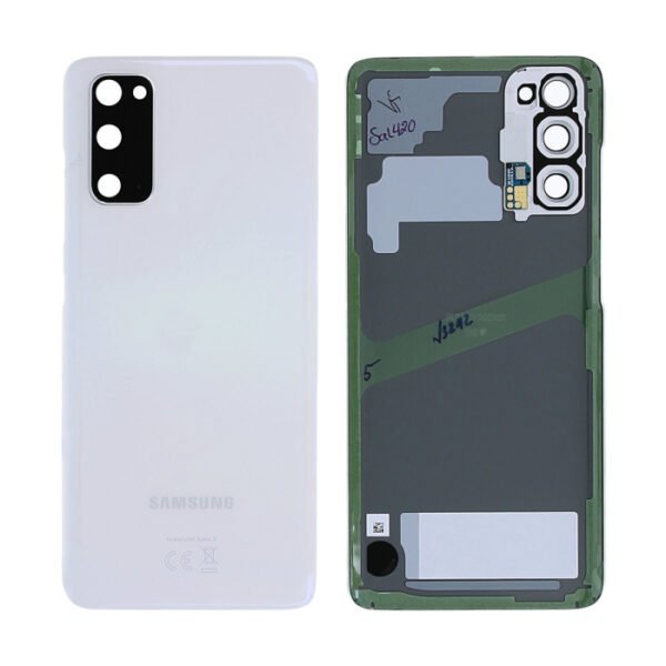 Samsung Galaxy S20 Back Cover White