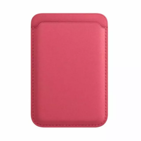 iPhone Leather Wallet with MagSafe - Pink