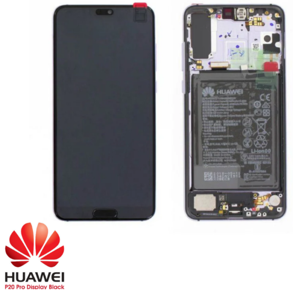 Huawei P20 Pro Display Black Original  (Service Pack) - Image 3