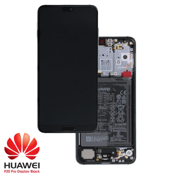 Huawei P20 Pro Display Black Original  (Service Pack)