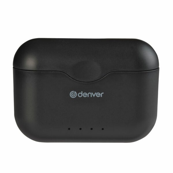 Denver TWE-37 True Wireless Earbuds with Charging Case - Black - Image 3