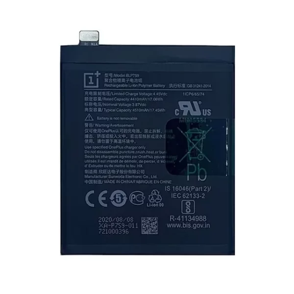 OnePlus 8 Pro Battery Original Capacity