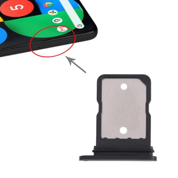 Google Pixel 5 Simcard Holder - Black GGP024 - Image 3